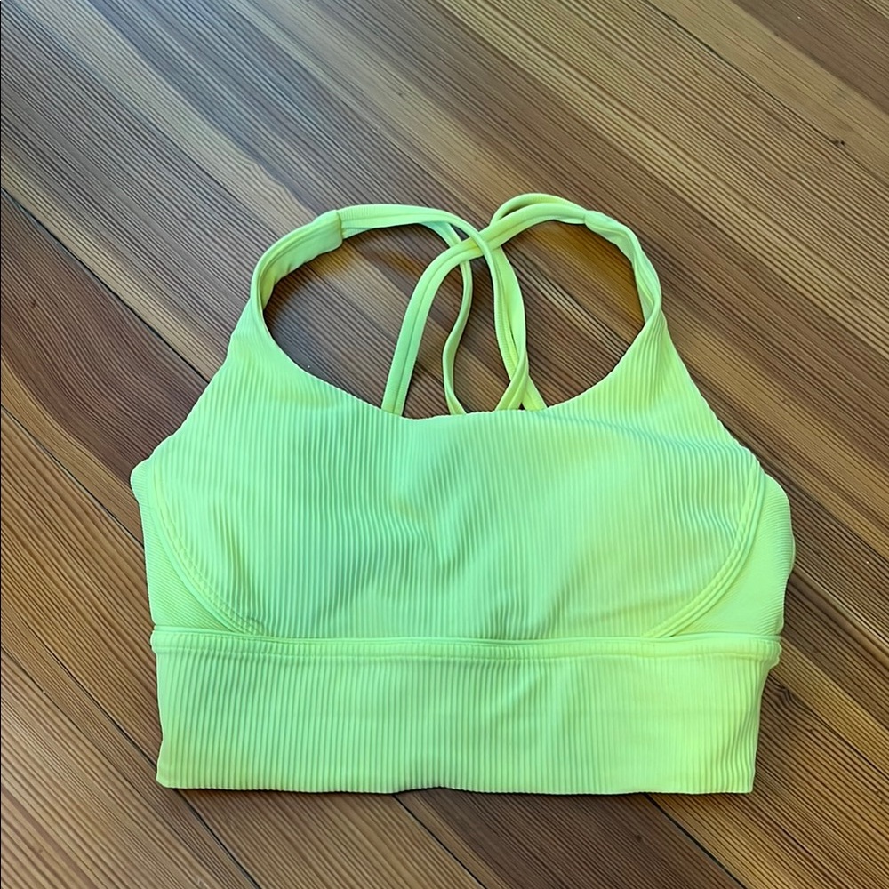 Lululemon Ribbed Longline Energy Bra